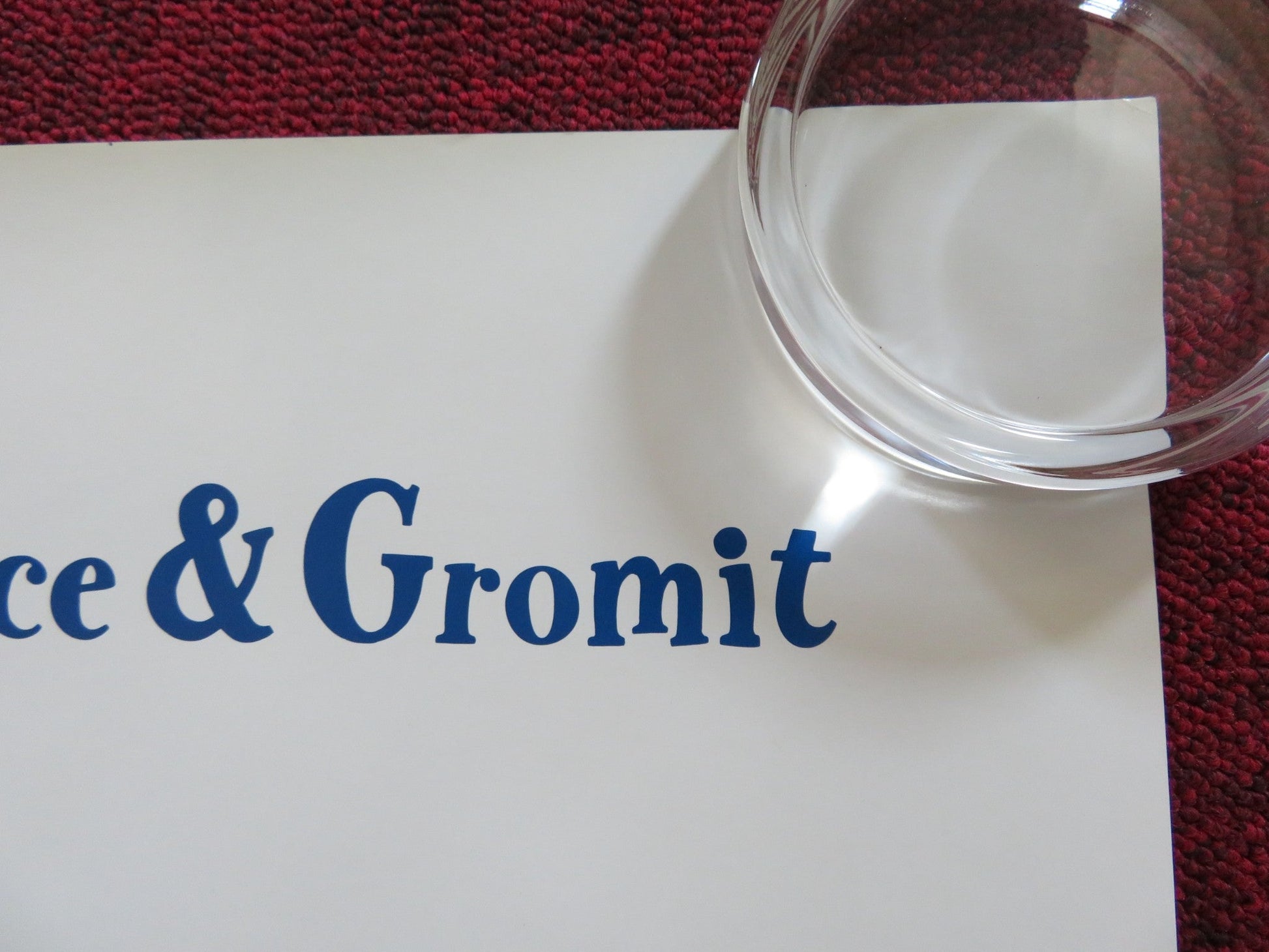 FLUSHED AWAY UK QUAD (30"x 40") ROLLED POSTER CARLOS ALAZRAQUI LIL BABY 2006 Rendezvous Cinema Movie posters