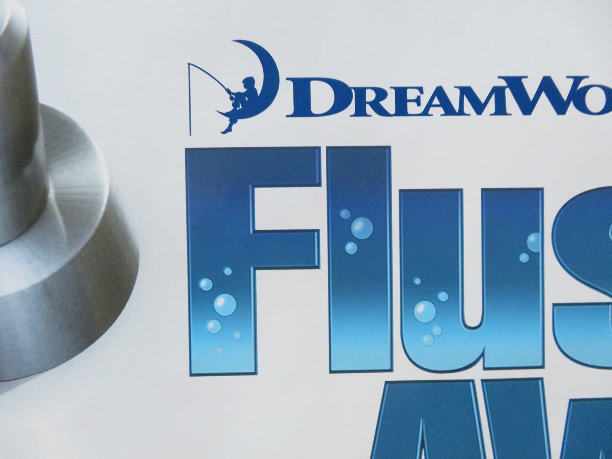 FLUSHED AWAY UK QUAD (30"x 40") ROLLED POSTER CARLOS ALAZRAQUI LIL BABY 2006 Rendezvous Cinema Movie posters