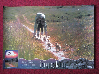 FLY AWAY HOME - C ITALIAN FOTOBUSTA POSTER JEFF DANIELS ANNA PAQUIN 1996 Movie posters