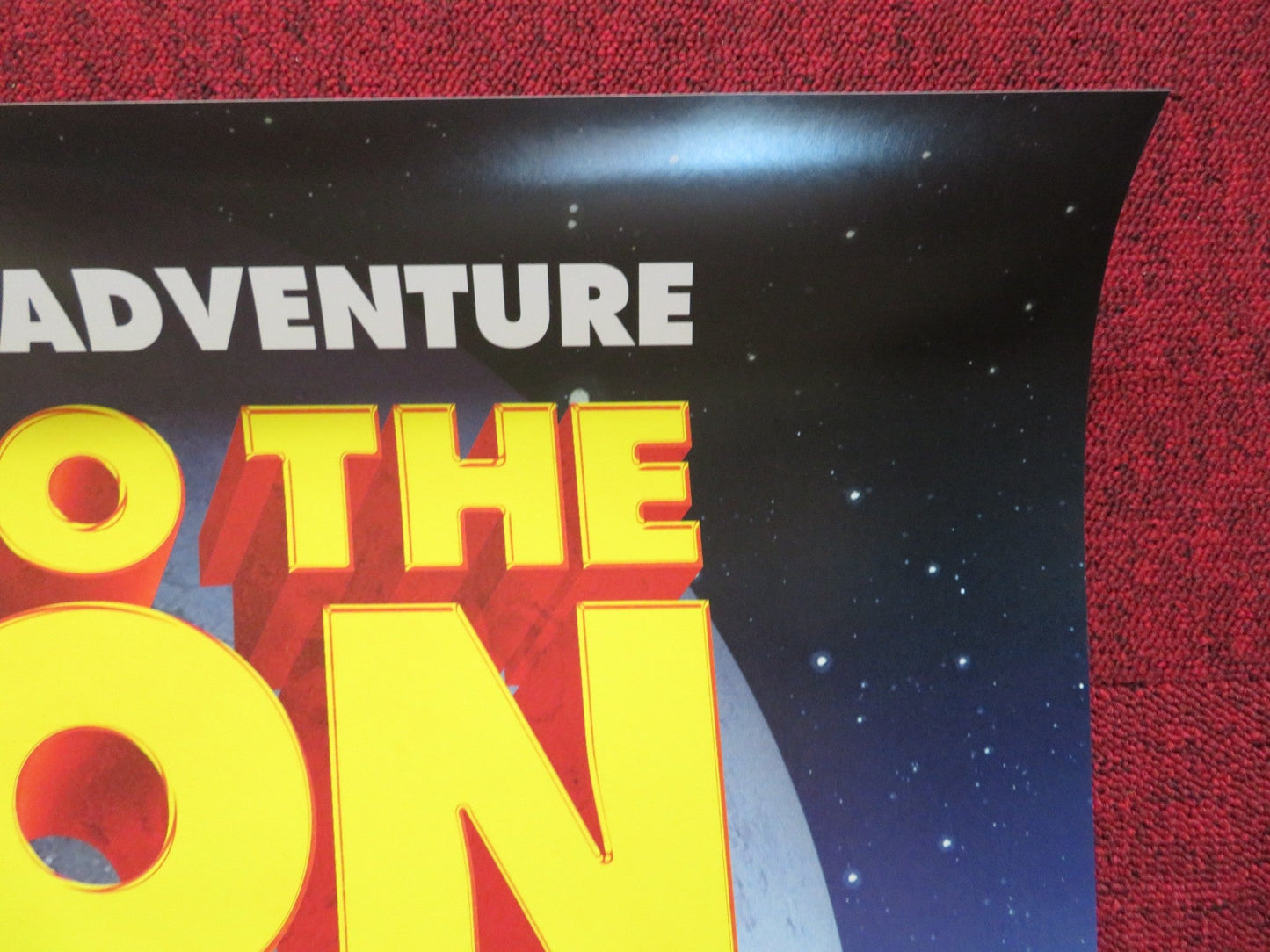 FLY ME TO THE MOON 3D US ONE SHEET ROLLED POSTER CHRISTOPHER LLOYD 2007 Rendezvous Cinema Movie posters