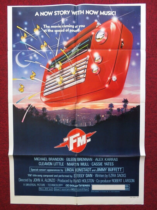 FM FOLDED US ONE SHEET POSTER MICHAEL BRANDON EILEEN BRENNAN 1978 Movie posters
