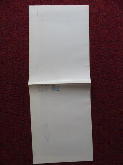 FM FOLDED US ONE SHEET POSTER MICHAEL BRANDON EILEEN BRENNAN 1978 Movie posters