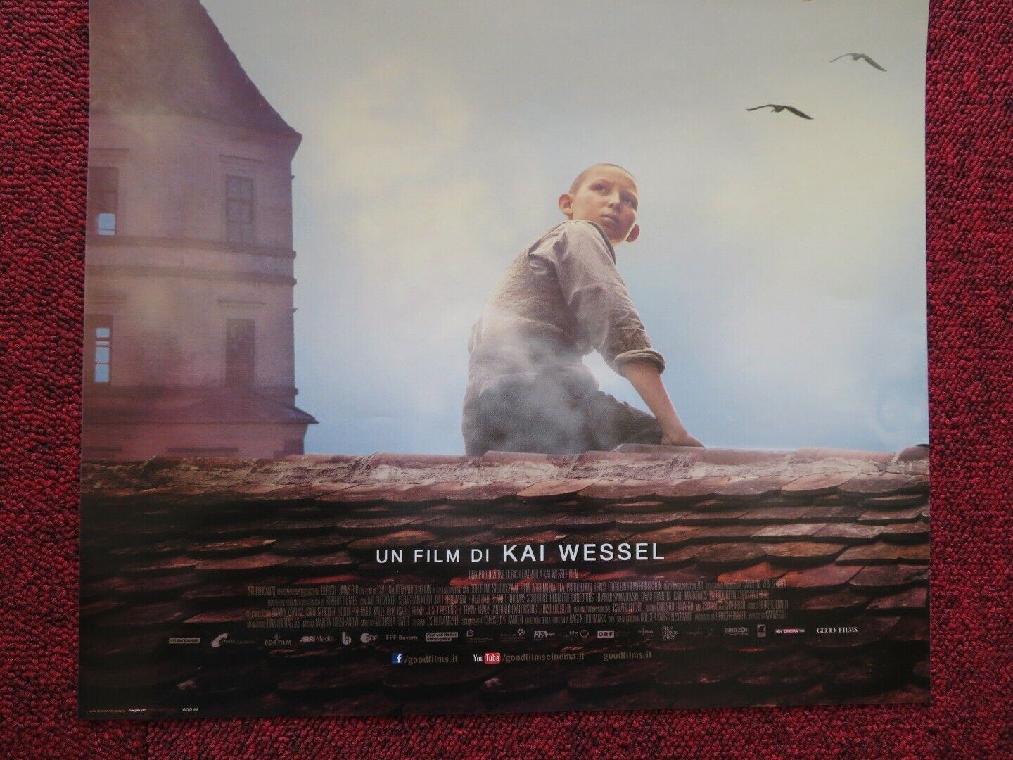 FOG IN AUGUST ITALIAN LOCANDINA (27"x12.5") POSTER IVO PIETZCKER 2016 - Rendezvous Cinema