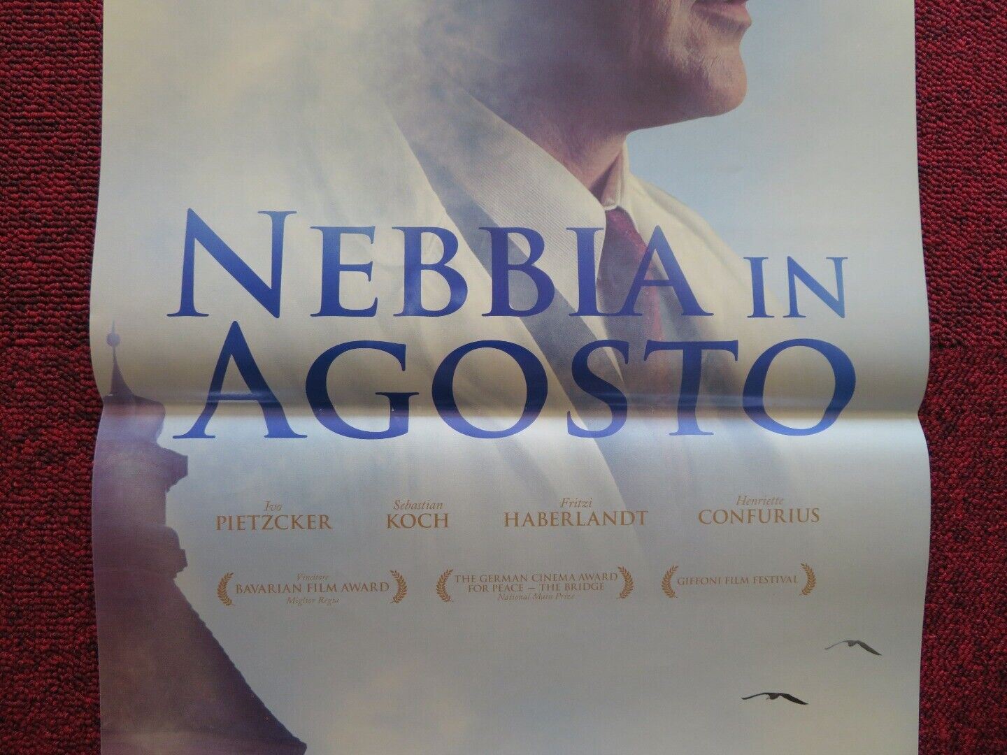 FOG IN AUGUST ITALIAN LOCANDINA (27"x12.5") POSTER IVO PIETZCKER 2016 - Rendezvous Cinema