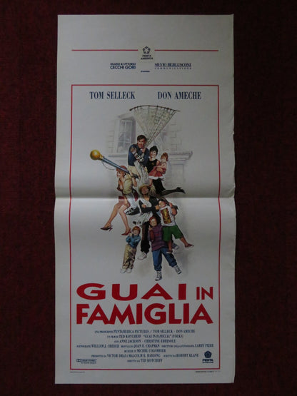 FOLKS! ITALIAN LOCANDINA POSTER TOM SELLECK DON AMECHE 1992 Rendezvous Cinema Movie posters