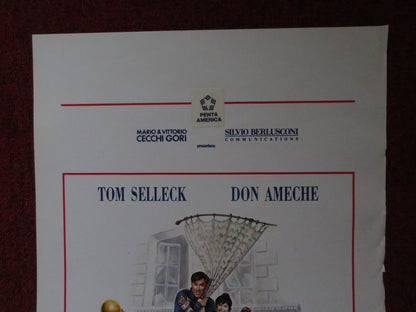 FOLKS! ITALIAN LOCANDINA POSTER TOM SELLECK DON AMECHE 1992 Rendezvous Cinema Movie posters