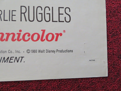 FOLLOW ME BOYS FOLDED US ONE SHEET POSTER DISNEY FRED MACMURRAY VERA MILES 1966 Movie posters