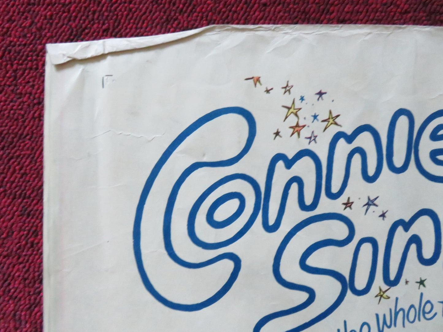 FOLLOW THE BOYS HALF SHEET (22"x 28") POSTER CONNIE FRANCIS PAULA PRENTISS 1963 Rendezvous Cinema Movie posters