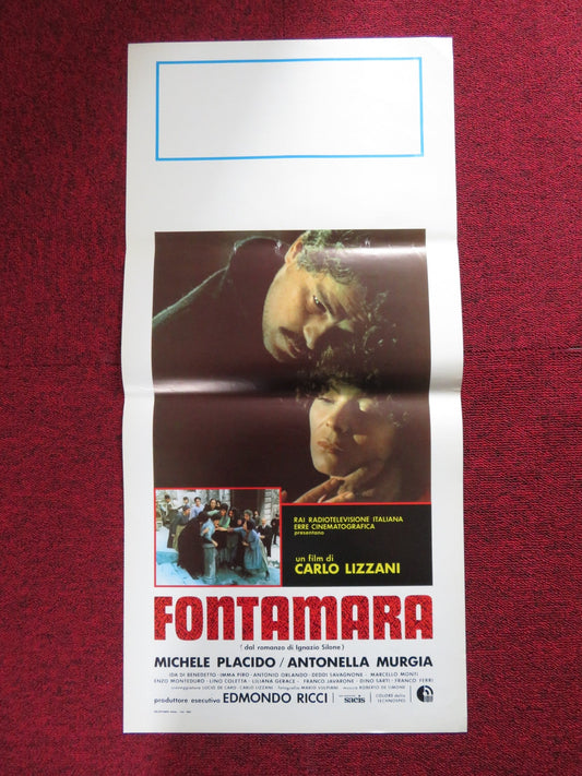 FONTAMARA ITALIAN LOCANDINA POSTER MICHELE PLACIDO ANTONELLA MURGIA 1980 Rendezvous Cinema Movie posters