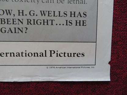 FOOD OF THE GODS FOLDED US ONE SHEET POSTER H.G. WELLS MARJOE GORTNER 1976 - Rendezvous Cinema