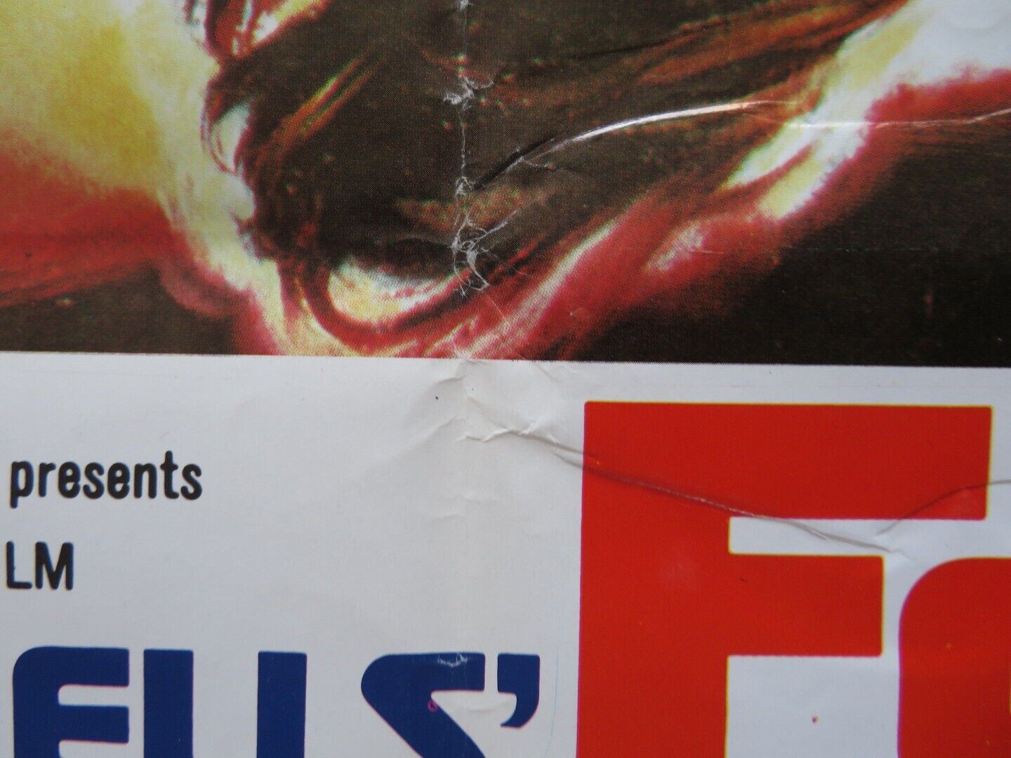 FOOD OF THE GODS PERSIAN ROLLED POSTER MARJOE GORTNER PAMELA FRANKLIN 1980 Movie posters