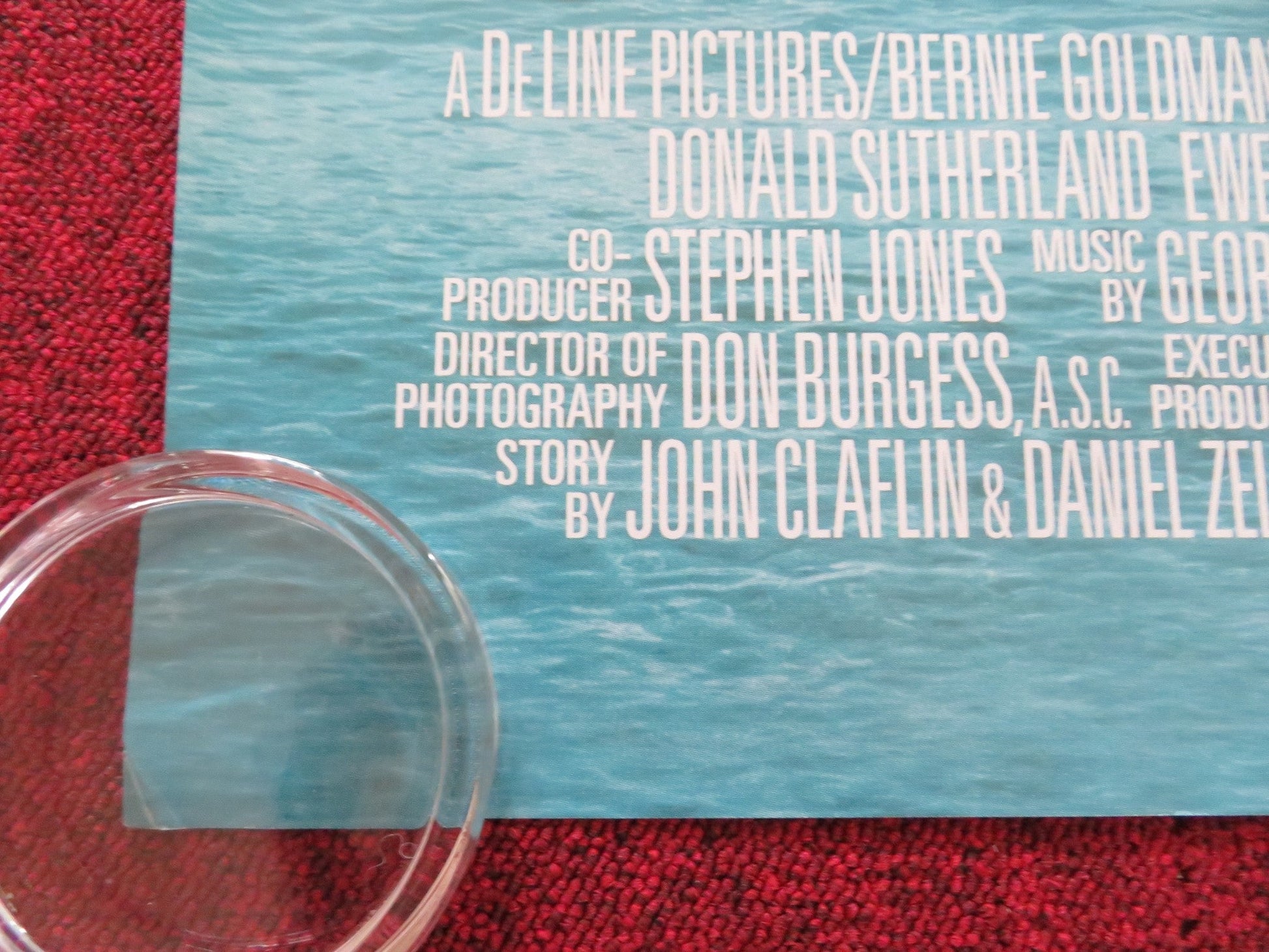 FOOL'S GOLD UK QUAD (30"x 40") ROLLED POSTER MATTHEW MCCONAUGHEY K. HUDSON 2008 Rendezvous Cinema Movie posters