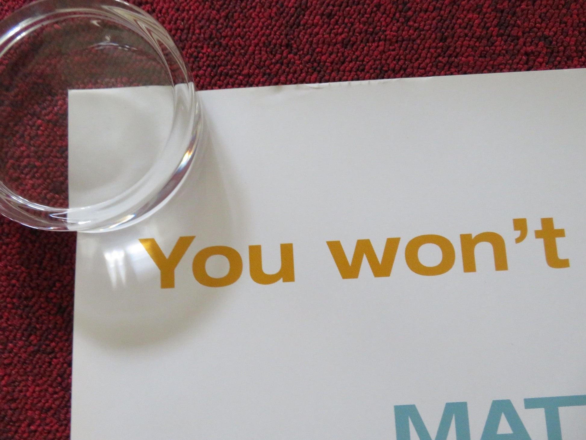 FOOL'S GOLD UK QUAD (30"x 40") ROLLED POSTER MATTHEW MCCONAUGHEY K. HUDSON 2008 Rendezvous Cinema Movie posters