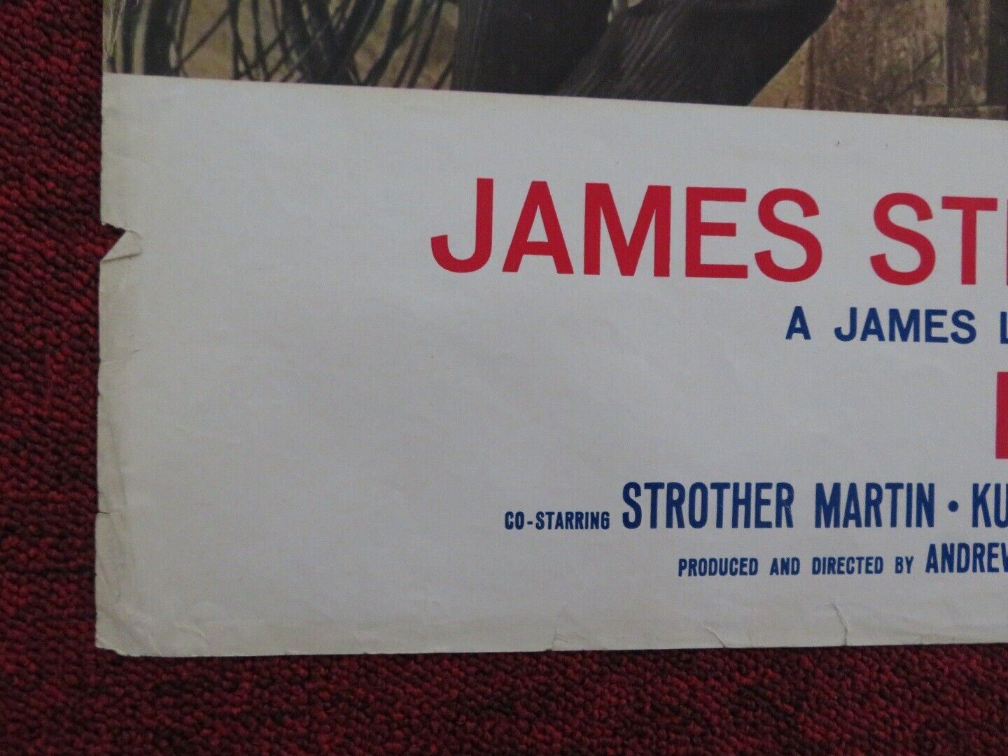 FOOLS' PARADE ITALIAN FOTOBUSTA POSTER JAMES STEWART GEORGE KENNEDY 1971 Movie posters