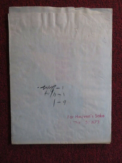 FOR HEAVEN'S SAKE FOLDED US ONE SHEET POSTER CLIFTON WEBB JOAN BENNETT 1950 Movie posters