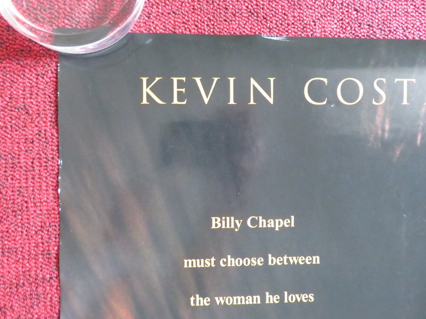 FOR LOVE OF THE GAME US ONE SHEET ROLLED POSTER KEVIN COSTNER KELLY PRESTON 1999 Rendezvous Cinema Movie posters