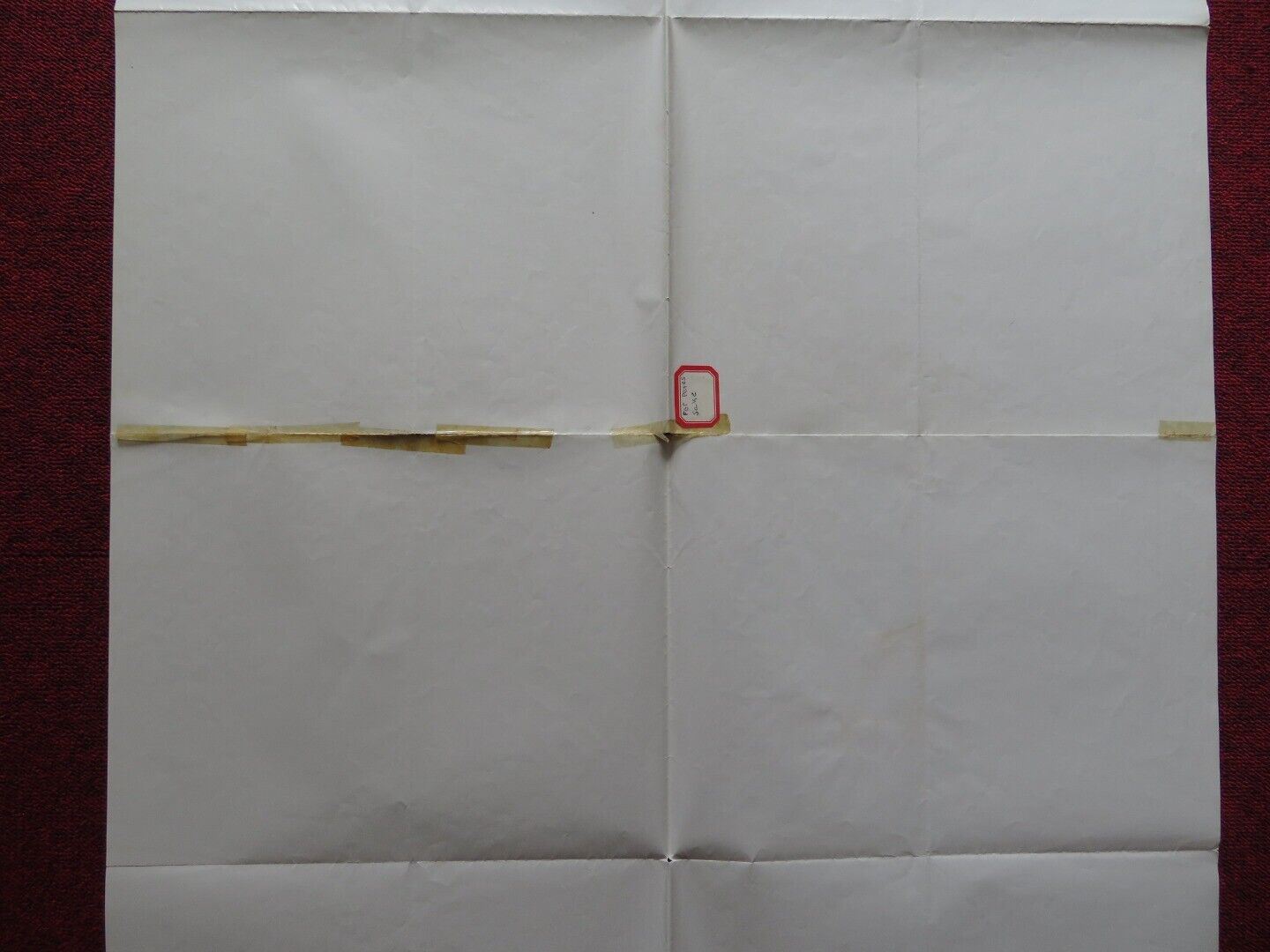 FOR PETE'S SAKE FOLDED US ONE SHEET POSTER BARBARA STREISAND M. SARRAZIN 1974 Movie posters