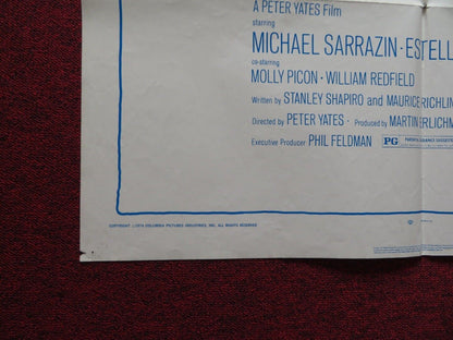 FOR PETE'S SAKE FOLDED US ONE SHEET POSTER BARBARA STREISAND M. SARRAZIN 1974 Movie posters