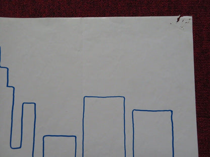 FOR PETE'S SAKE FOLDED US ONE SHEET POSTER BARBARA STREISAND M. SARRAZIN 1974 Movie posters