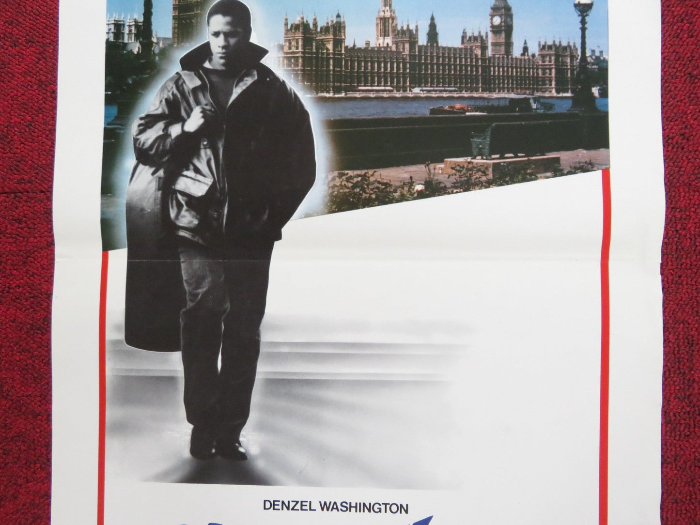 FOR QUEEN AND COUNTRY ITALIAN LOCANDINA POSTER DENZEL WASHINGTON HEALY 1988 Rendezvous Cinema Movie posters