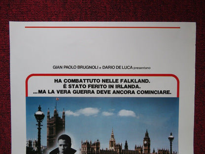 FOR QUEEN & COUNTRY ITALIAN LOCANDINA (27.5"x13") POSTER D WASHINGTON 1989 Movie posters
