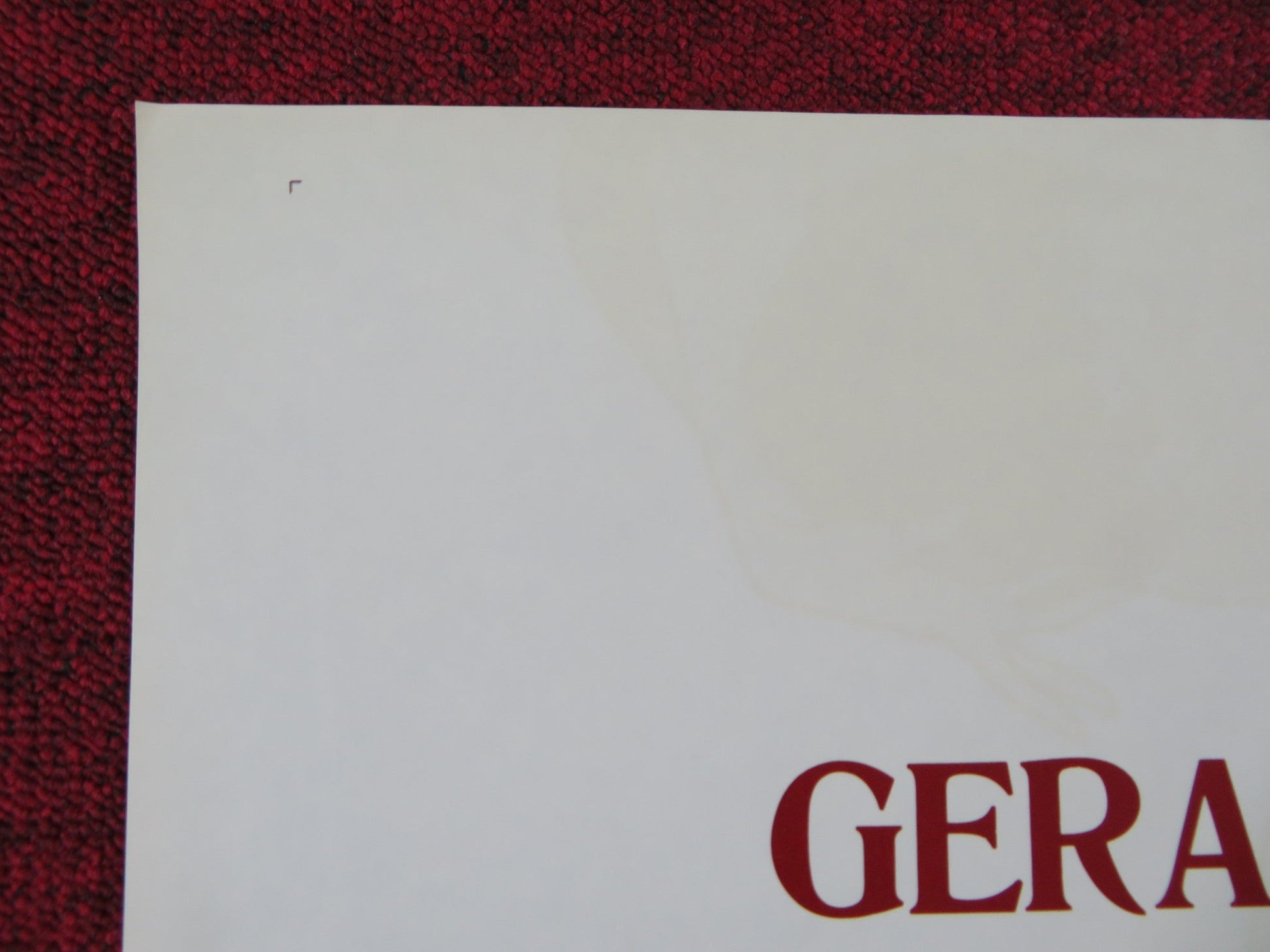 FOR RICHER FOR POORER US TRI FOLDED ONE SHEET ROLLED POSTER GEORGINA SPELVIN '79 Rendezvous Cinema Movie posters