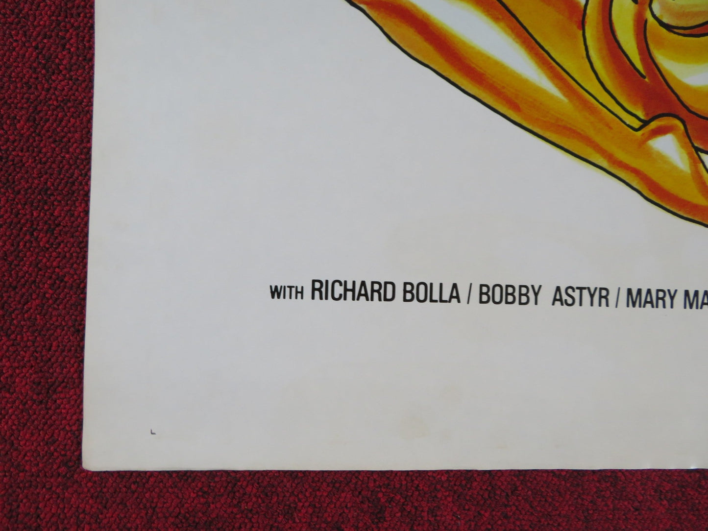 FOR RICHER FOR POORER US TRI FOLDED ONE SHEET ROLLED POSTER GEORGINA SPELVIN '79 Rendezvous Cinema Movie posters