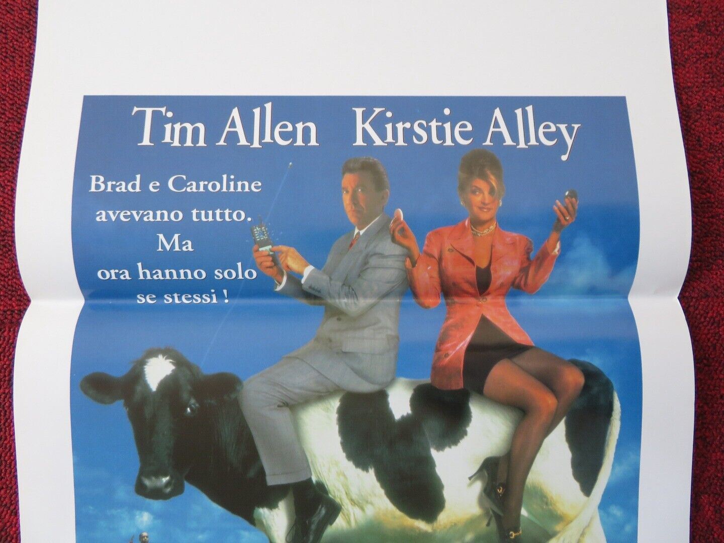 FOR RICHER OR POORER ITALIAN LOCANDINA (27.5"x13") POSTER TIM ALLEN 1998 - Rendezvous Cinema