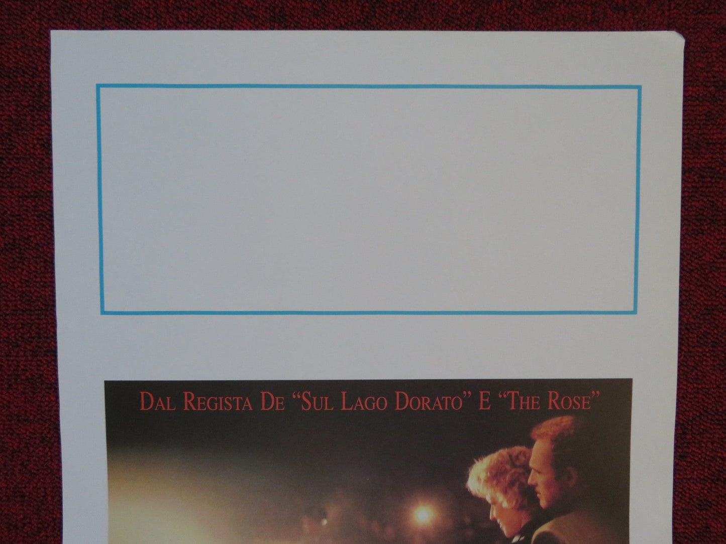 FOR THE BOYS ITALIAN LOCANDINA POSTER BETTE MIDLER JAMES CAAN 1991 Rendezvous Cinema Movie posters