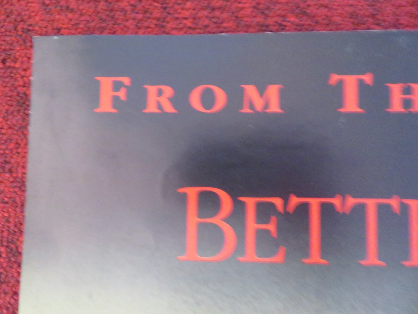 FOR THE BOYS UK QUAD POSTER FOLDED BETTE MIDLER JAMES CAAN 1991 Rendezvous Cinema Movie posters