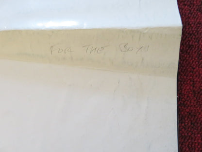 FOR THE BOYS UK QUAD POSTER FOLDED BETTE MIDLER JAMES CAAN 1991 Rendezvous Cinema Movie posters