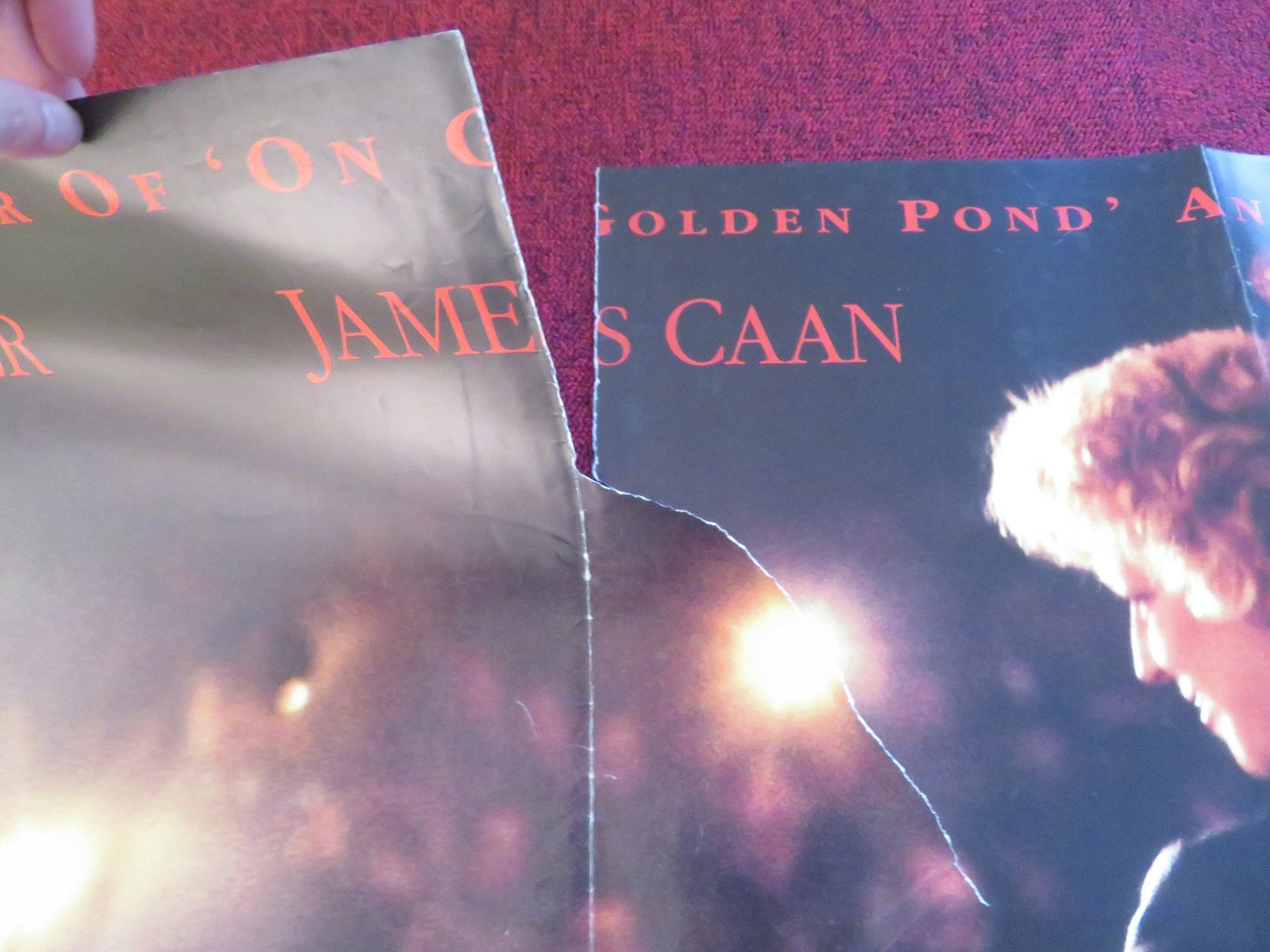 FOR THE BOYS UK QUAD POSTER FOLDED BETTE MIDLER JAMES CAAN 1991 Rendezvous Cinema Movie posters