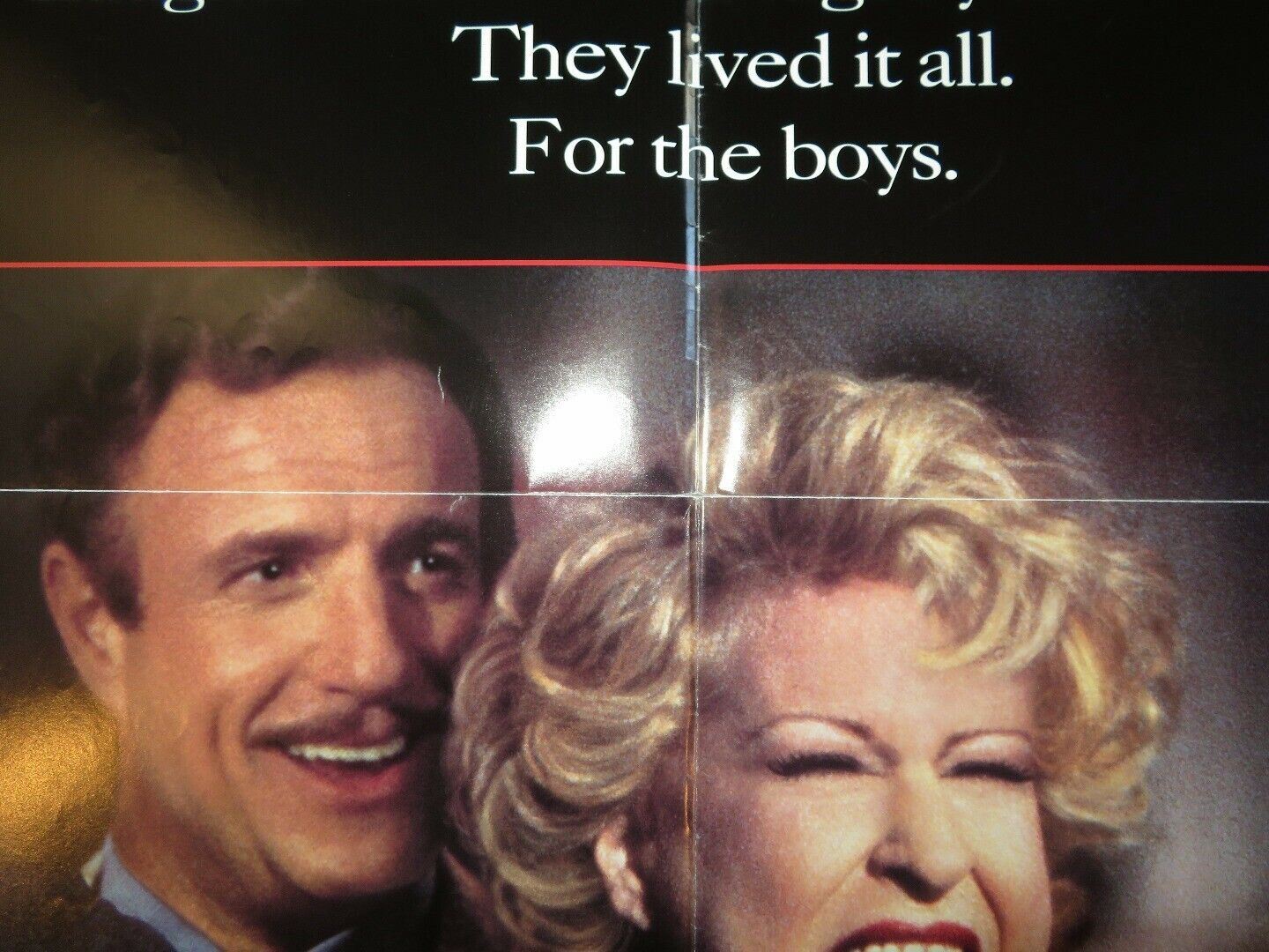 FOR THE BOYS US ONE SHEET POSTER BETTE MIDLER JAMES CAAN 1991 Movie posters