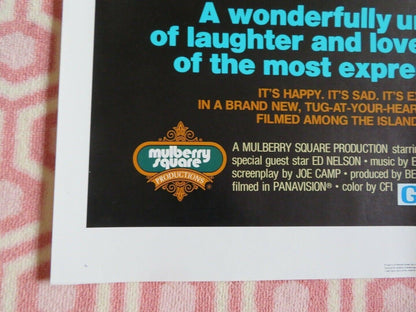 FOR THE LOVE OF BENJI STYLE B US ONE SHEET POSTER PATSY GARRETT 1977 Movie posters