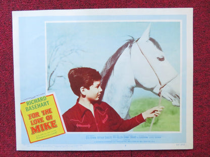 FOR THE LOVE OF MIKE US LOBBY CARD FULL SET RICHARD BASEHEART STUARY ERWIN 1960 Rendezvous Cinema Movie posters