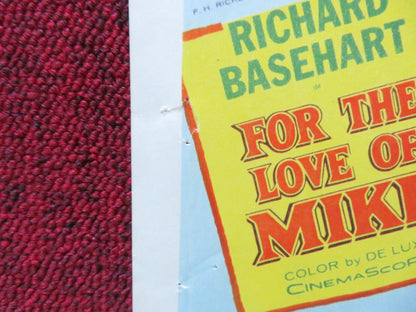 FOR THE LOVE OF MIKE US LOBBY CARD FULL SET RICHARD BASEHEART STUARY ERWIN 1960 Rendezvous Cinema Movie posters