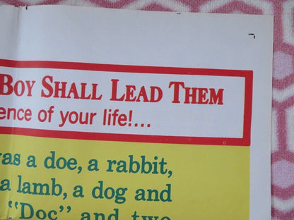 FOR THE LOVE OF MIKE US ONE SHEET POSTER RICHARD BASEHART 1960 Movie posters