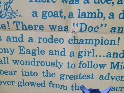 FOR THE LOVE OF MIKE US ONE SHEET POSTER RICHARD BASEHART 1960 Movie posters