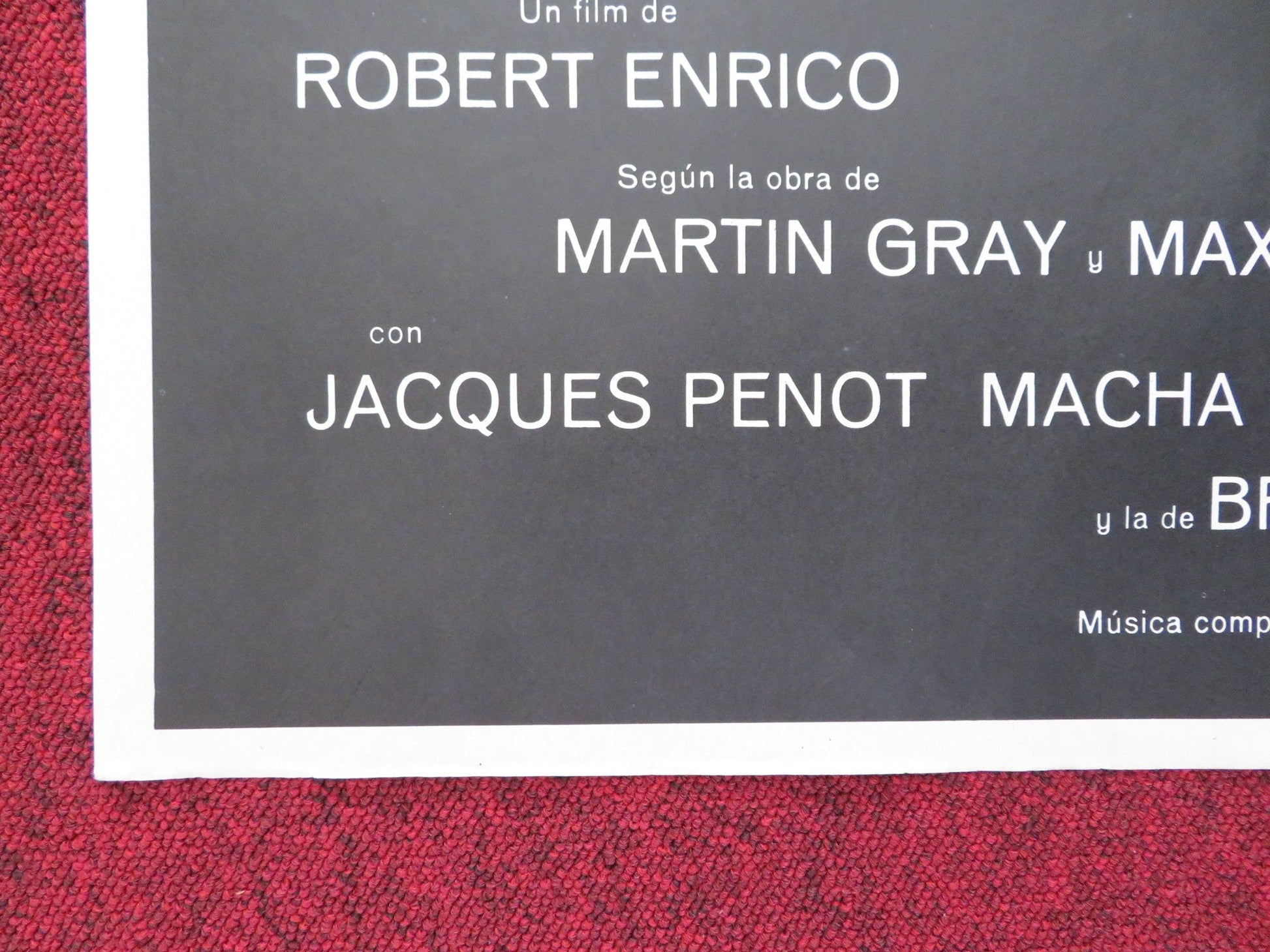 FOR THOSE I LOVED FOLDED SPANISH POSTER MICHAEL YORK BRIGGITE FOSSEY 1983 Rendezvous Cinema Movie posters