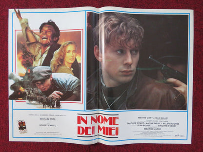 FOR THOSE I LOVED - G ITALIAN FOTOBUSTA POSTER MICHAEL YORK BRIGITTE FOSSEY 1983 Rendezvous Cinema Movie posters