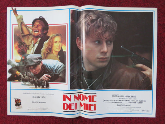 FOR THOSE I LOVED - G ITALIAN FOTOBUSTA POSTER MICHAEL YORK BRIGITTE FOSSEY 1983 Rendezvous Cinema Movie posters