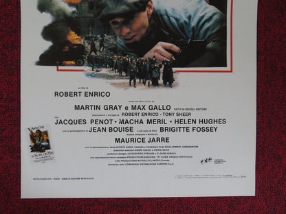 FOR THOSE I LOVED ITALIAN LOCANDINA (27.5"x13") POSTER MICHAEL YORK 1983 Movie posters