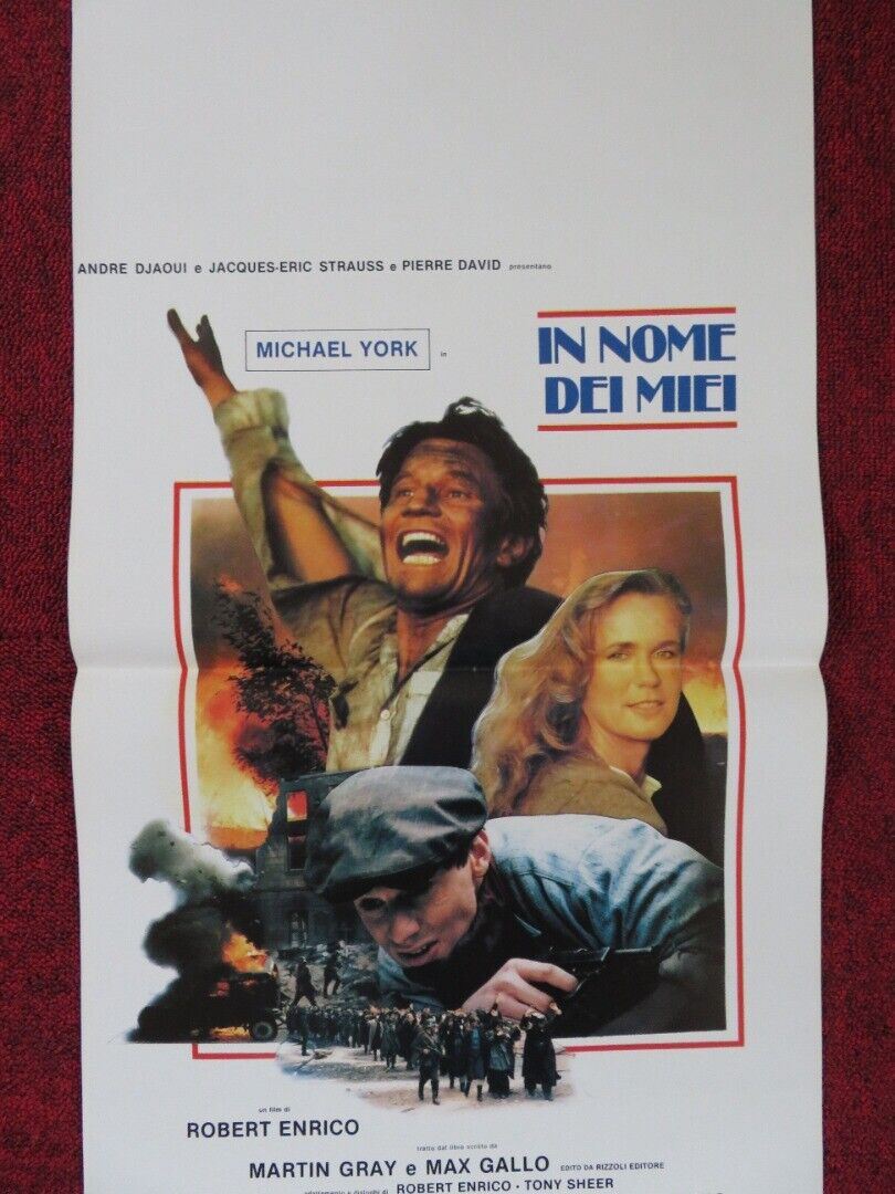 FOR THOSE I LOVED ITALIAN LOCANDINA (27.5"x13") POSTER MICHAEL YORK 1983 Movie posters