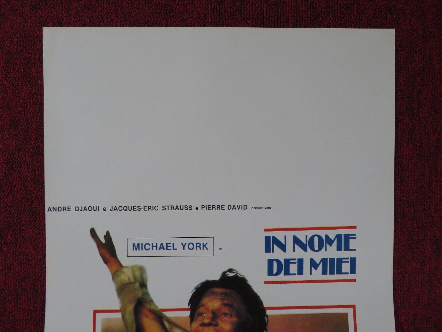 FOR THOSE I LOVED ITALIAN LOCANDINA (27.5"x13") POSTER MICHAEL YORK 1983 Movie posters