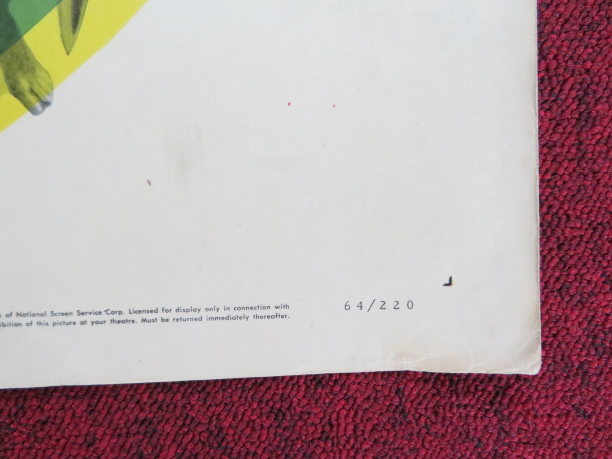 FOR THOSE WHO THINK YOUNG US HALF SHEET (22"x 28") POSTERJAMES DARREN 1964 Rendezvous Cinema Movie posters