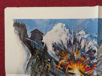 FORCE 10 FROM NAVARONE SPANISH ONE SHEET FOLDED POSTER HARRISON FORD ROBERT SHAW - Rendezvous Cinema