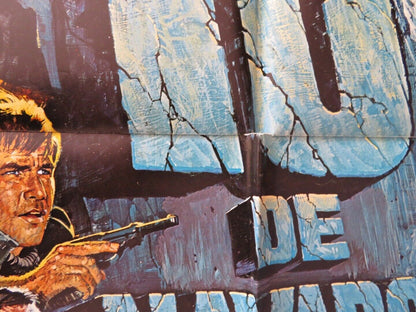 FORCE 10 FROM NAVARONE SPANISH ONE SHEET FOLDED POSTER HARRISON FORD ROBERT SHAW - Rendezvous Cinema