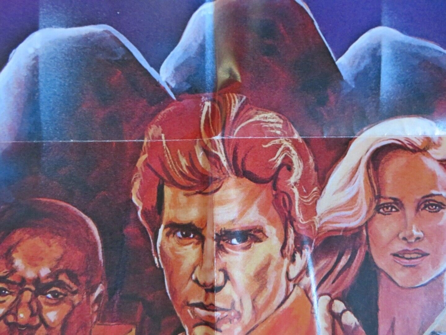 FORCE : FIVE FOLDED US ONE SHEET POSTER JOE LEWIS RICHARD NORTON 1981 Movie posters