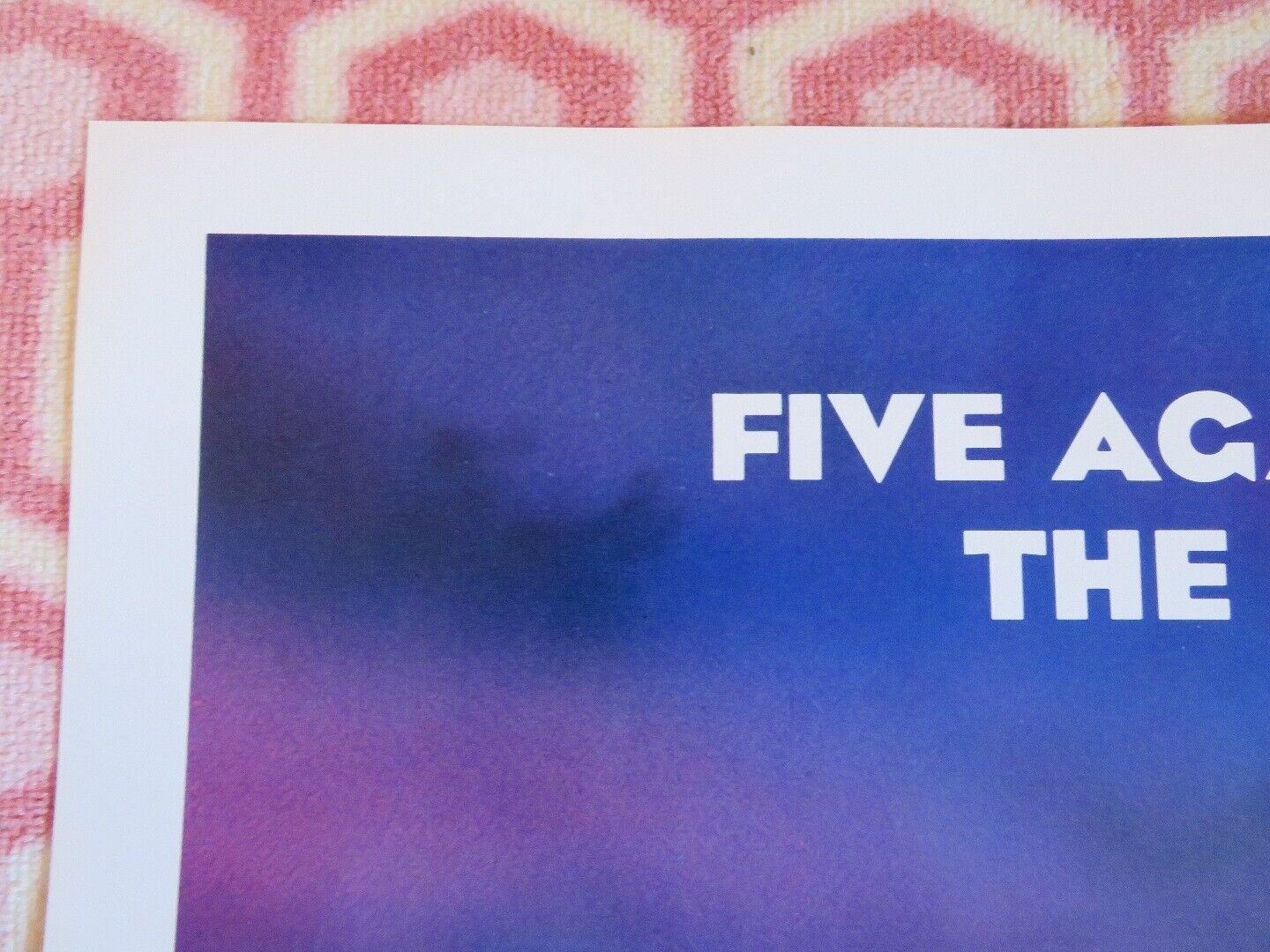 FORCE : FIVE FOLDED US ONE SHEET POSTER JOE LEWIS RICHARD NORTON 1981 Movie posters