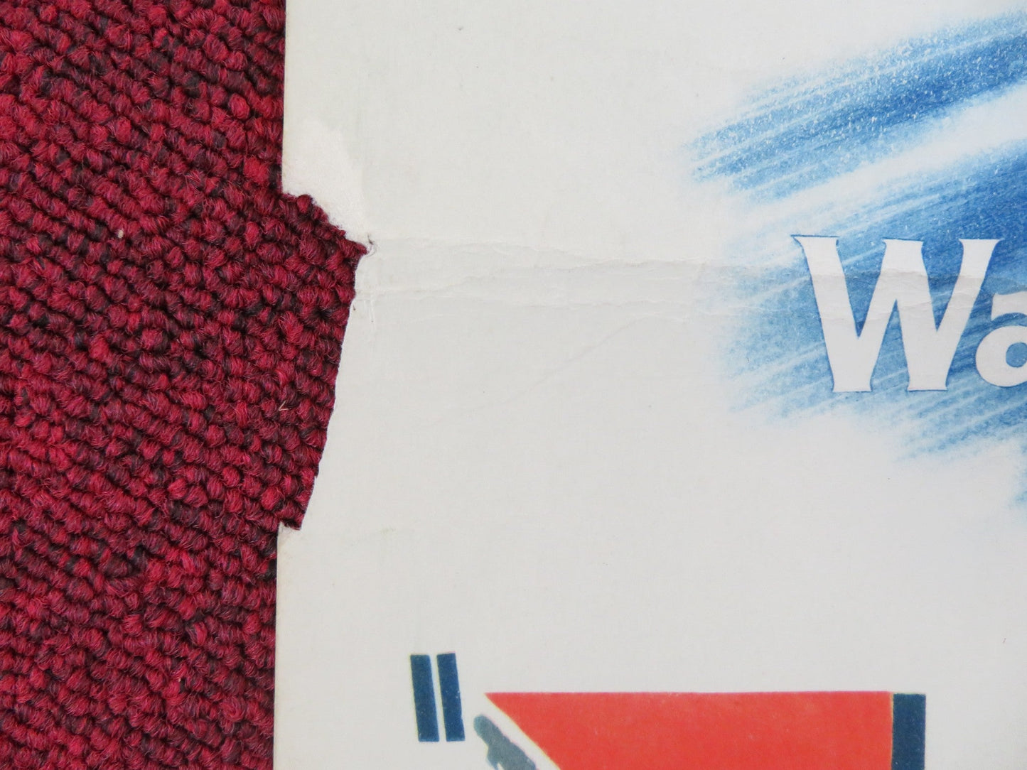 FORCE OF ARMS US INSERT (14"x 36") POSTER WILLIAM HOLDEN NANCY OLSON 1951 Rendezvous Cinema Movie posters